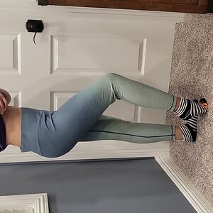 VTG ombre PINK leggings